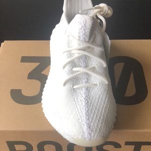 Adidas Yeezy boost white size 10